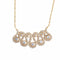 Collier COLLIER "DALILA" OR & OXYDES DE ZIRCONIUM 58 Facettes BO/220093