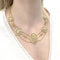 Collier Collier vintage Lalaounis, "The Shield of Achilles", or jaune, cristal de roche. 58 Facettes 33368