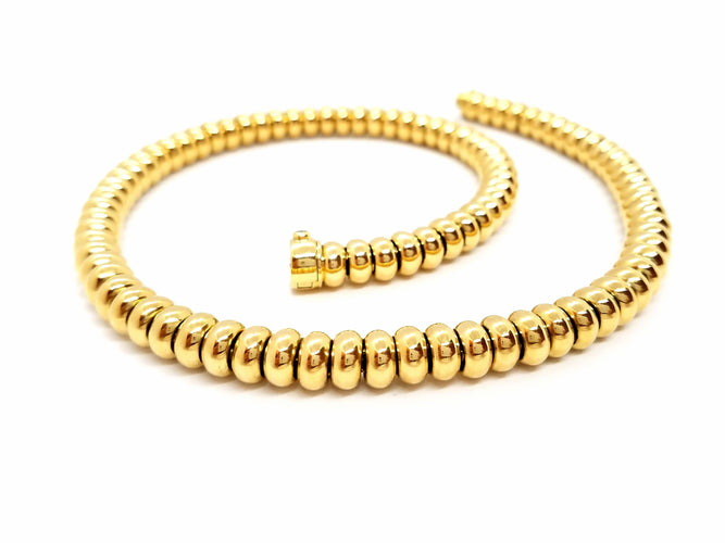 Collier Collier Or jaune Diamant 58 Facettes 740206CN