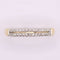 Bague 56 Bague double rangs de diamants 58 Facettes 6582