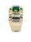 Bague Bague Tank 2 ors, émeraude et diamants 58 Facettes