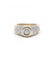 Bague 51 / Jaune / Or 750 Bague Or jaune Diamants 58 Facettes 200062R