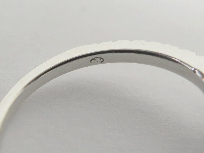 Bague 53 bague ISABELLE LANGLOIS solitaire coussin 53 topaze or blanc diamant 58 Facettes 254238