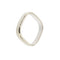 Bague 58 GUCCI - Alliance rectangulaire 58 Facettes 31890