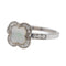 Bague 51 Mauboussin Bague Trèfle de Toi Or blanc Nacre 58 Facettes 2542128CN