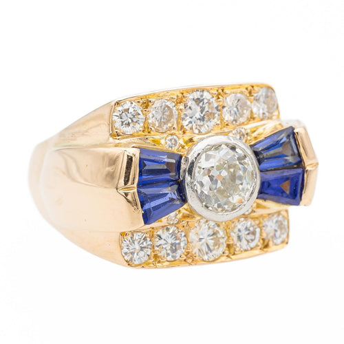 Bague 53 Bague Tank Or rose Diamant 58 Facettes 2537866CN