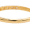 Bague 53 Bague Demi alliance Or jaune Diamant 58 Facettes 2742893CN