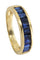 Bague 53.5 DEMI-ALLIANCE SAPHIRS 58 Facettes 052861