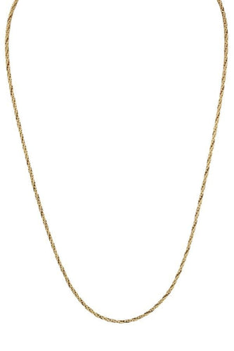 Collier CHAINE MAILLE TORSADÉE 58 Facettes 050591