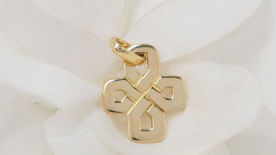 Pendentif POIRAY - Pendentif or jaune 58 Facettes 32377