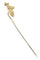 Broche ÉPINGLE ANCIENNE CERF 58 Facettes 068811