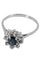 Bague 57 BAGUE MARGUERITE SAPHIR ET DIAMANTS 58 Facettes 048931