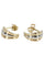 Boucles d'oreilles Demi-créoles 3 ors 58 Facettes 062501