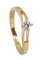 Bague 47 SOLITAIRE DIAMANT 0.10 CARAT 58 Facettes 066601