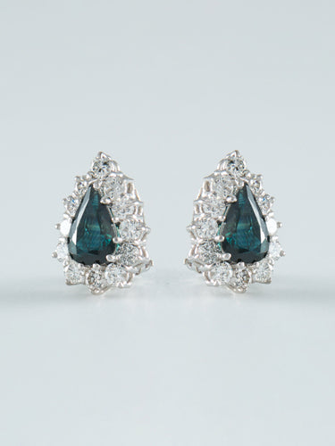 Bague 50 Parure Saphirs Diamants 58 Facettes