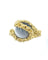 Bague 53 GILBERT ALBERT. Bague or jaune et billes interchangeables 58 Facettes