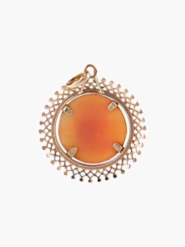 Pendentif Pendentif or jaune camée 58 Facettes 1074