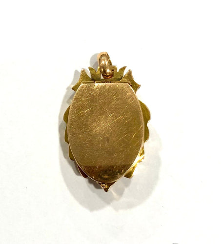 Pendentif Pendentif pilulier Or et Perles 58 Facettes