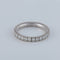 Bague 51 Alliance Cartier "Etincelle" Platine & Diamants 58 Facettes