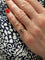 Bague 50 Bague "Toi & Moi" 2 Ors Rubis Diamants 58 Facettes 082451