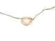 Collier Morganne Bello Collier Coeur Or blanc Quartz 58 Facettes 1626354CN