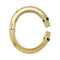 Bracelet Bracelet Vintage or jaune saphirs. 58 Facettes 31493