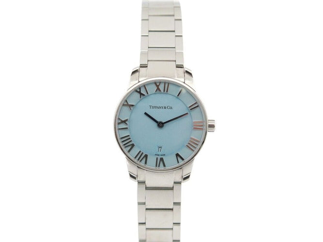Montre montre TIFFANY & CO atlas acier 29mm quartz boite lady 58 Facettes 255501