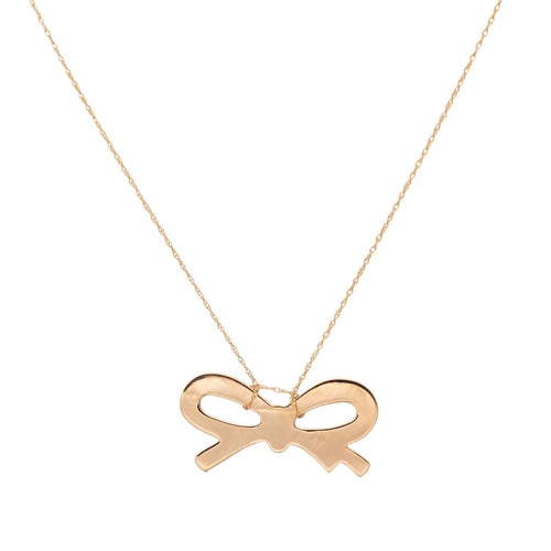 Collier Ginette NY Collier Bow Or rose 58 Facettes 2308937CN