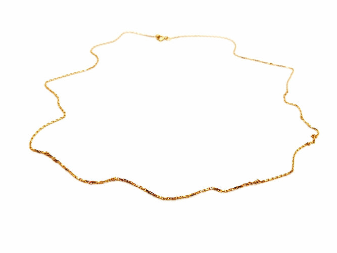 Collier Collier Maille forçat Or jaune 58 Facettes 1161948CD