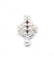 Pendentif Jaune / Or 585 Pendentif Perles et Rubis 58 Facettes 140229R
