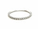 Bague 54 Bague Alliance Or blanc Diamant 58 Facettes 578786RV