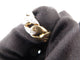 Bague 58 vintage bague POMELLATO gourmette or blanc et jaune 18k et diamants 58 Facettes 253587