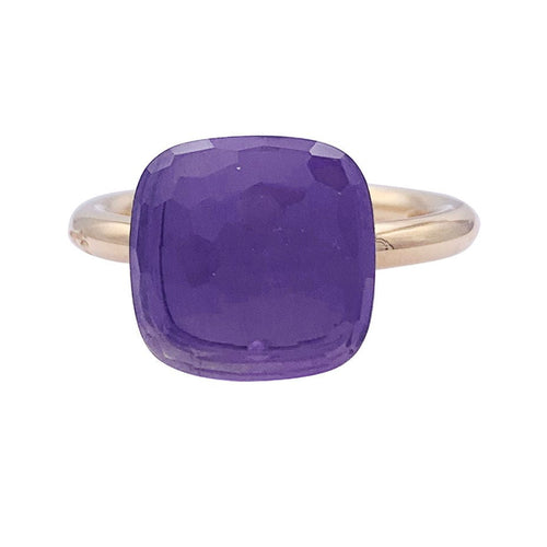 Bague 55 Bague Pomellato, "Nudo Maxi", améthyste. 58 Facettes 32846