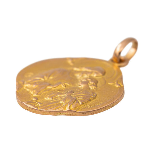 Pendentif Pendentif Médaille religieuse Or jaune 58 Facettes 2669422CN