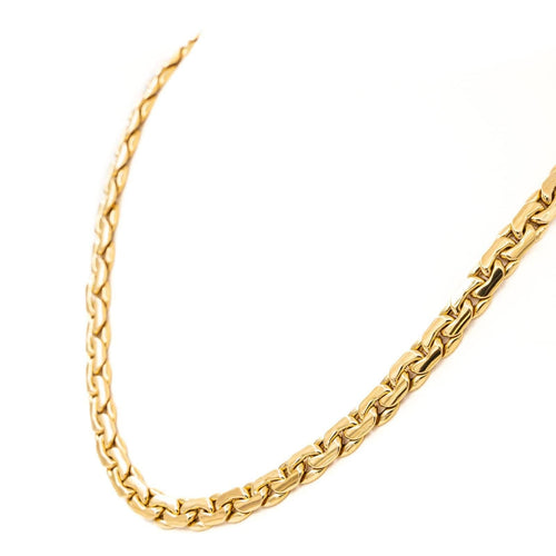 Collier Collier Maille haricot Or jaune 58 Facettes 2277589CN