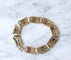 Bracelet Bracelet Art Déco trois ors 58 Facettes