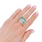 Bague 54 Bague Pomellato, "Pin Up", or rose, prasiolite, diamants, grenats. 58 Facettes 32559