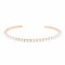 Bracelet Ginette NY Bracelet Jonc Open Pearl Bang Or rose Perle 58 Facettes 2394623CN