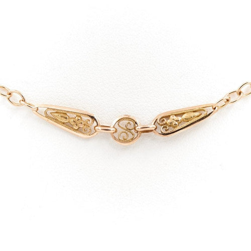 Collier Collier Maille filigrane Or jaune 58 Facettes 1833633CN