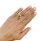 Bague 53 Bague Van Cleef & Arpels "Façade" en or jaune, citrine. 58 Facettes 31759
