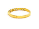 Bague 55 Bague Alliance Or jaune Diamant 58 Facettes 06336CD