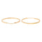 Boucles d'oreilles Boucles d'oreilles Créoles Or jaune 58 Facettes 1917640CN