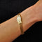 Bracelet Bracelet ancien en or et son fermoir émaillé 58 Facettes 21-579