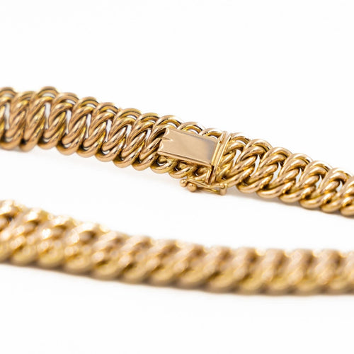 Collier Collier Maille américaine Or rose 58 Facettes 2060425CN