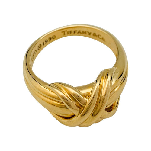 Bague 50 Bague Tiffany&Co. Schlumberger or jaune. 58 Facettes 31303