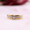 Bague Solitaire diamants or jaune 58 Facettes