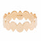 Bague 53 Ginette NY Bague Be Mine Bliss Eternity Band Or rose 58 Facettes 2519179CN