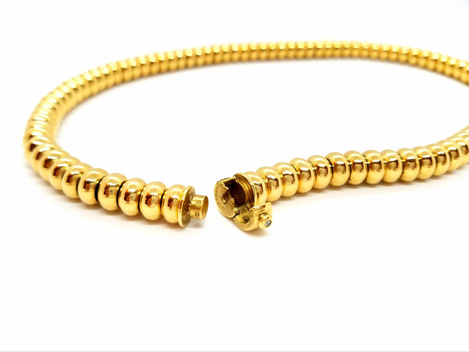 Collier Collier Or jaune Diamant 58 Facettes 740206CN