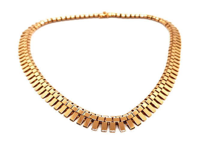 Collier Collier Or rose 58 Facettes 1644117CN