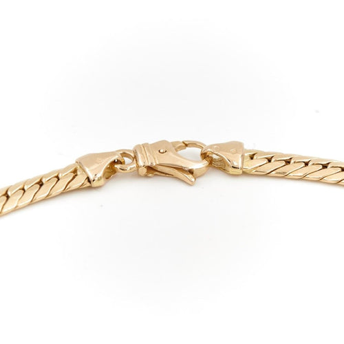 Collier Collier Maille anglaise Or jaune 58 Facettes 1819807CN